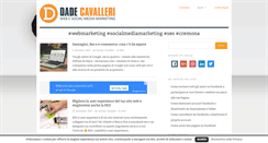 Desktop Screenshot of davidecavalleri.com